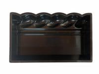 Garden Border / Lawn Edging Mould. Rope Top. Make Your Own Concrete Edging.  UK Made X2308