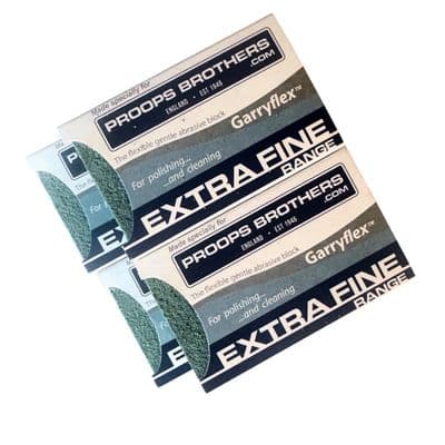 Garryflex Block Extra Fine 320 Grit, Pack of 4, Abrasive Cleaner. M9277B