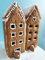 Gingerbread House / Village Cookie Cutter Set of 3,  Swiss Cottage, Tall Canal House, etc. S7879