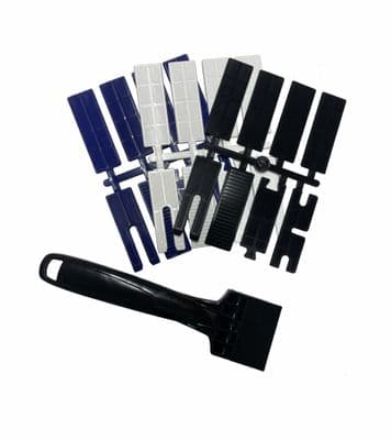 Glass Frame Tool / Glazing Shovel & Set of Shims/Packers. BT6050S. Linic Products UK Made