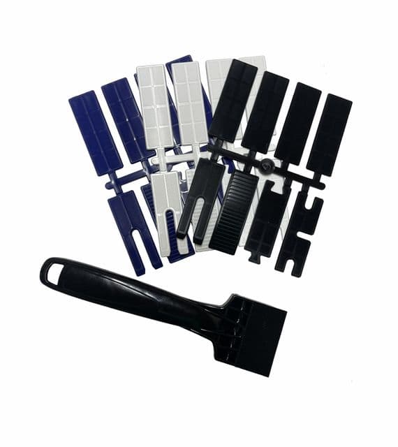 Glass Frame Tool / Glazing Shovel & Set of Shims/Packers. BT6050S. Linic Products UK Made