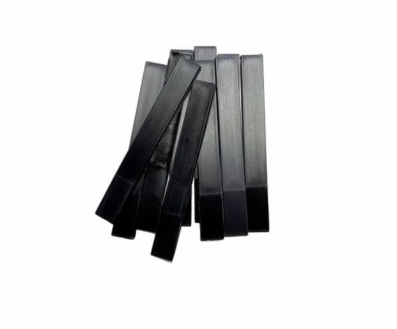 Glue Spreaders, Mini Plastic Spreaders, Black, Craft, Adhesive, Paste, PVA Spatula, UK made. S7310