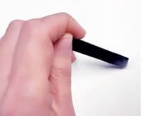 Glue Spreaders, Mini Plastic Spreaders, Black, Craft, Adhesive, Paste, PVA Spatula, UK made. S7310
