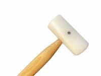 Hammer, Cylindrical Flat Head Plastic Mallet, 40mm Dia.  J2373