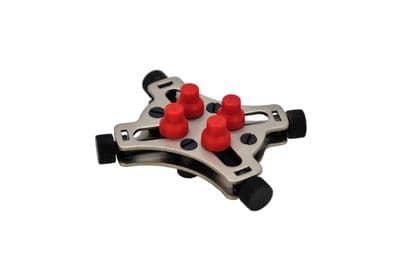 Heavy Duty Watch Case Holder with 4 Chucks, for Watches up to 42mm, Repair, Watchmaking. J2147