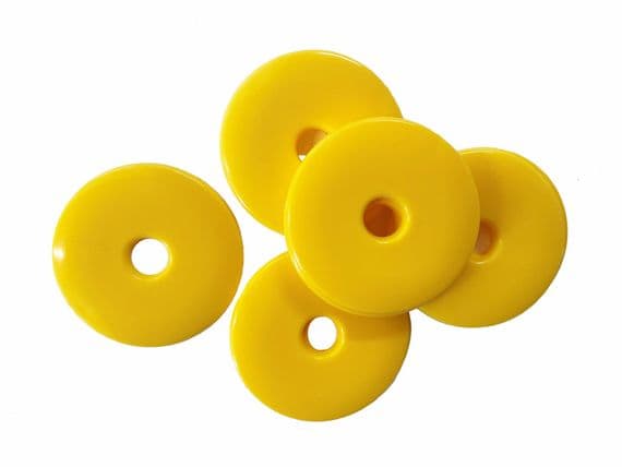 High Impact HDPE Plastic Discs  / Survey / Road Markers / Washers, 40mm (S7839) or 55mm (S7661) Dia.