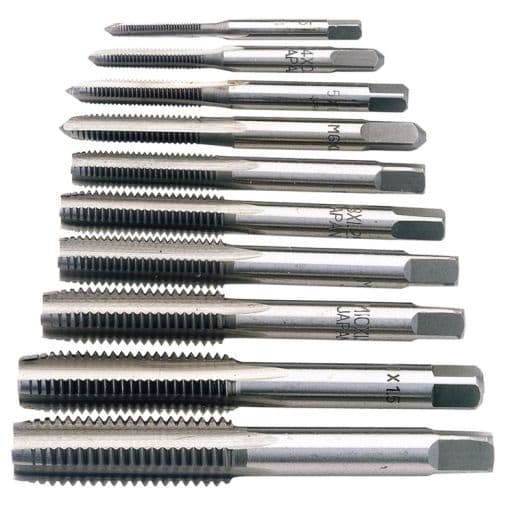High Speed Steel Metric Taps.