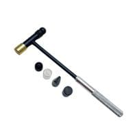Hobby Hammer with 6 Interchangeable Heads. Soft, Brass, Nylon, Steel. M0265