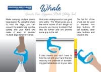 Hygiene Friendly Whale Multi Purpose Handy Hanger Tool. UK MADE. X8194