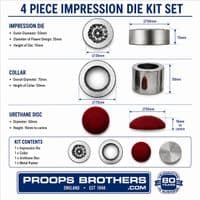 Impression Die Kit with Urethane. J2345