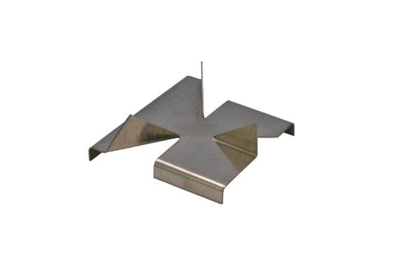 Kiln Firing Stilt, Stainless Steel, 3 Point V-Shaped Raised Sections 40 x 90 x 80mm . J2086