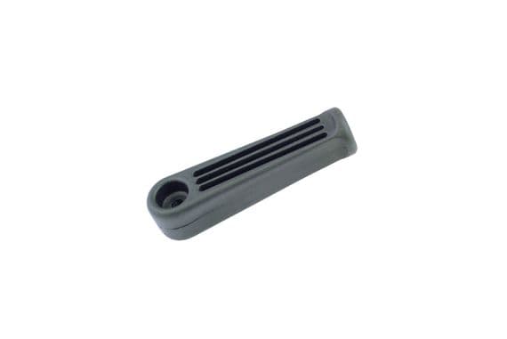 Linic Black Small Hard Rigid Plastic File Handles, 80mm Length.