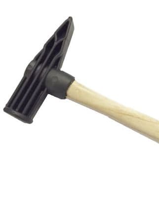 Linic Nylon Wedge and Flat End Hammer, BLACK, Jewellery, Craft, Dapping, Forming, Shaping. J2025.