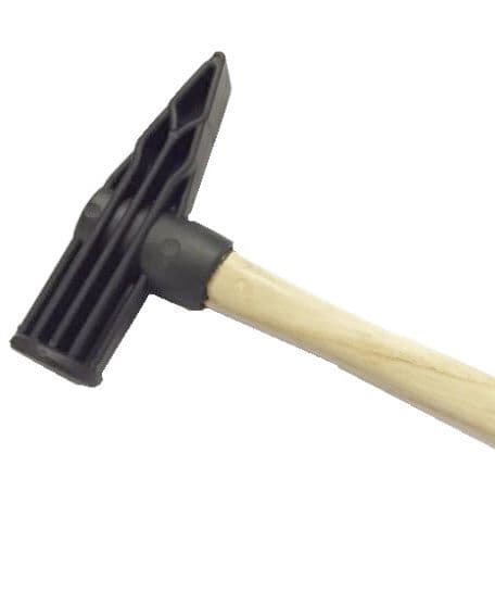 Linic Nylon Wedge and Flat End Hammer, BLACK, Jewellery, Craft, Dapping, Forming, Shaping. J2025.
