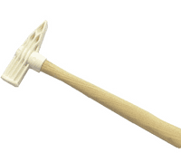 Linic Nylon Wedge and Flat End Hammer, WHITE, Jewellery, Craft, Dapping, Forming, Shaping . J2026