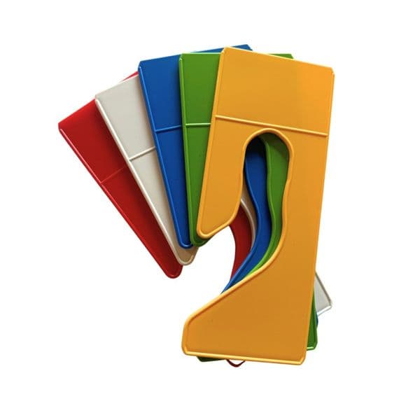 Linic Products UK Made Clothes Rail / Garment Dividers Multi Colours. X2316B