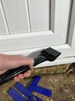 Linic Products UK Made Glass Frame Tool / Glazing Shovel & Set of Shims/Packers. BT6050S