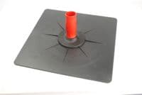 Linic Products UK Made Plastering Hawk & Tilers Tiling Notched Float Set. Choice Hawk Size. X7136
