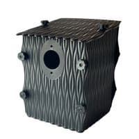 Linic Products UK Made Small Bird Nesting Box with 32mm Entrance Hole (FREE HOLE COVER).  S7927