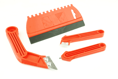 Linic Tungsten Carbide Heavy Duty Tile Grout Rake, Grout Rake, Scriber & Adhesive Spreader. S7519
