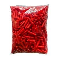 Linic UK Made Fixing Masonry Plastic Wall Plugs, Bag of 1000 RED. S7656B
