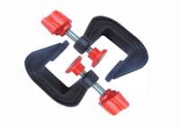 Linic UK Made G Clamps, Pair of  1
