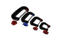Linic UK Made G Clamps, Set x 4 G Clamps 4