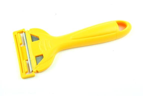 Linic UK Made Handy Scraper.  YELLOW. S7873