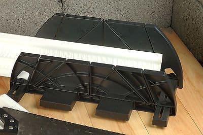 Linic UK Made Mitre Box Block Mammoth, 22.5 45 & 90 Degree 200 x 175mm Adjustable Sides. W7091