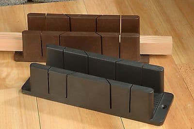Linic UK Made Mitre Box Block, Midi, 45 & 90 Degree 54 x 54mm x 290mm. W7081