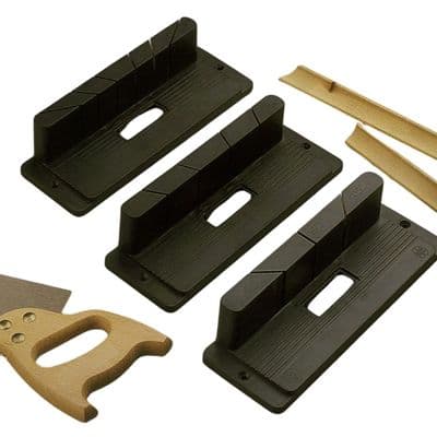 Linic UK Made Mitre Box Block, Multi Angle, Various Options