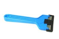 Linic UK Made Window Scraper. BLUE. Removes Paint from Windows. S7377