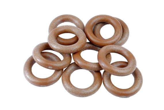 Macrame / Craft Rings 38mm 1 1/2".  Pack of 10. S7331