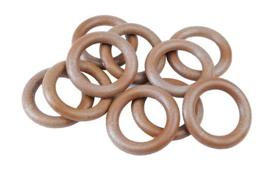 Macrame / Craft Rings 50 mm 2".  Pack of 10. S7332