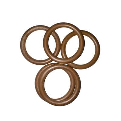 Macrame / Craft Rings 76mm 3".  Pack of 5. S7333