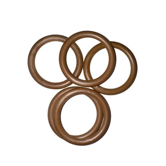 Macrame / Craft Rings 76mm 3".  Pack of 5. S7333
