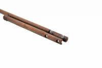 Macrame Craft Scroll End Dowels / Rods. 13mm thick. S7855