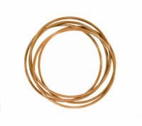 Macrame Ring  / Dreamcatcher Hoop, 30cm Extra Large Round Plastic Craft Hoops. S7822