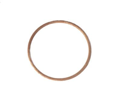 Macrame Ring / Dreamcatcher, Round 20cm Brown Plastic Craft Hoop Ring. S7804