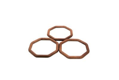Macrame Rings, Pack of 5 Octagonal 8 Sided Shape, 97mm, Craft, Hobby. S7782