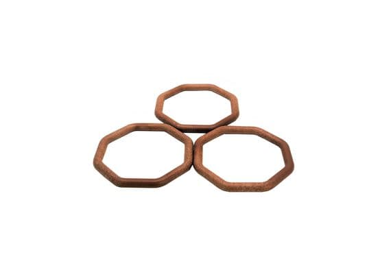 Macrame Rings, Pack of 5 Octagonal 8 Sided Shape, 97mm, Craft, Hobby. S7782
