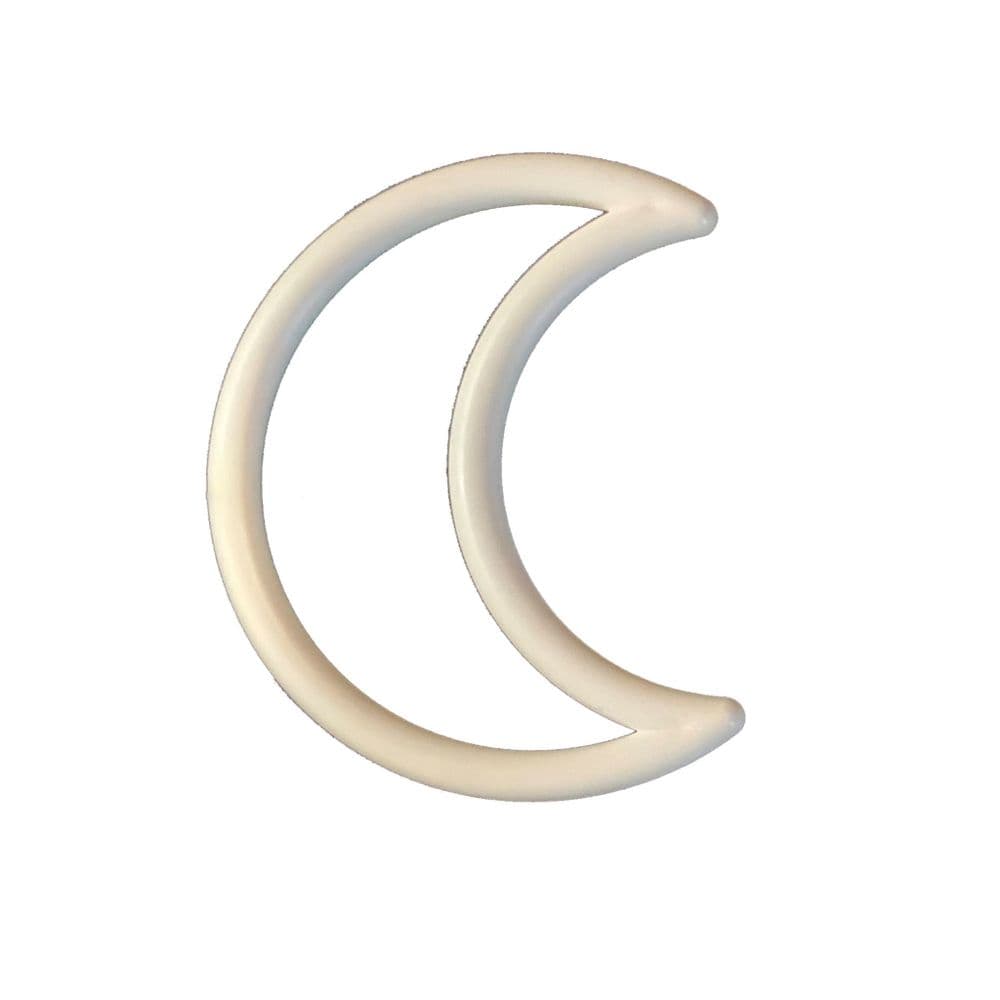 Macrame Rings Plastic Clouds Stars OR Moon Pack of 10 Craft S7876