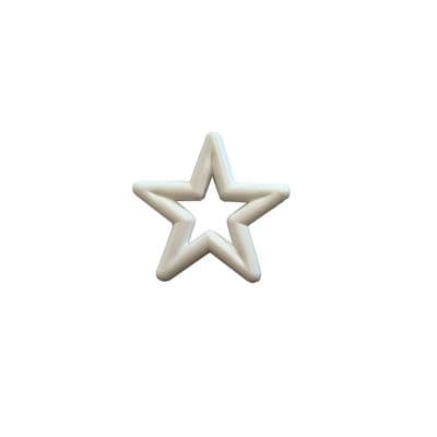 Macrame Rings, Plastic, Clouds, Stars OR Moon, Pack of 10, Craft. S7876