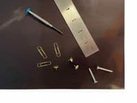 Magnetic Rubber Work Bench Protector Mat, Screw Catcher, 30cm x 30xm (12