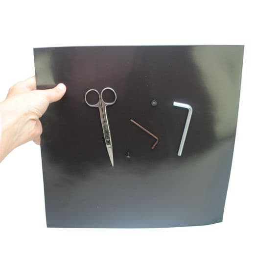 Magnetic Rubber Work Bench Protector Mat, Screw Catcher, 30cm x 30xm (12