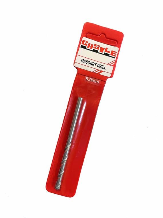 Masonry Drill Bit, Castle, Metric 5.0mm. X8201