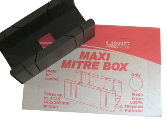 Maxi Mitre Box in Display Box of 10. UK Made. MB1510