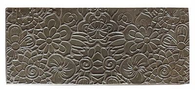 Metal Pattern Texturing Plate for Rolling Mill & Hydraulic Press. DESIGN STYLE 17.  J2495