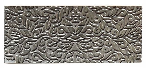 Metal Pattern Texturing Plate for Rolling Mill & Hydraulic Press. DESIGN STYLE 18.  J2495