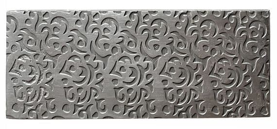 Metal Pattern Texturing Plate for Rolling Mill & Hydraulic Press. DESIGN STYLE 23.  J2495